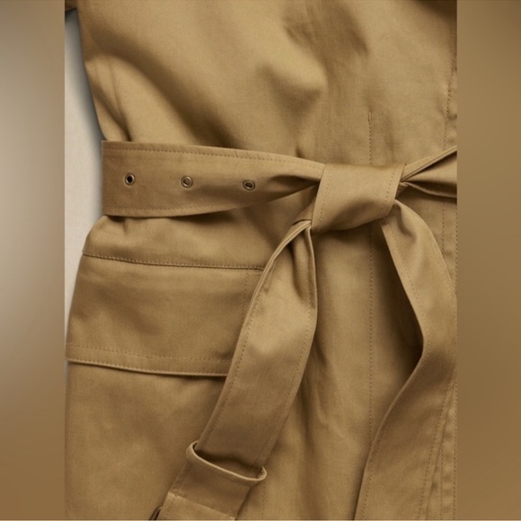 NWOT! Banana Republic Black Timeless Trench Coat - Multiple Sizes - Picture 5 of 7